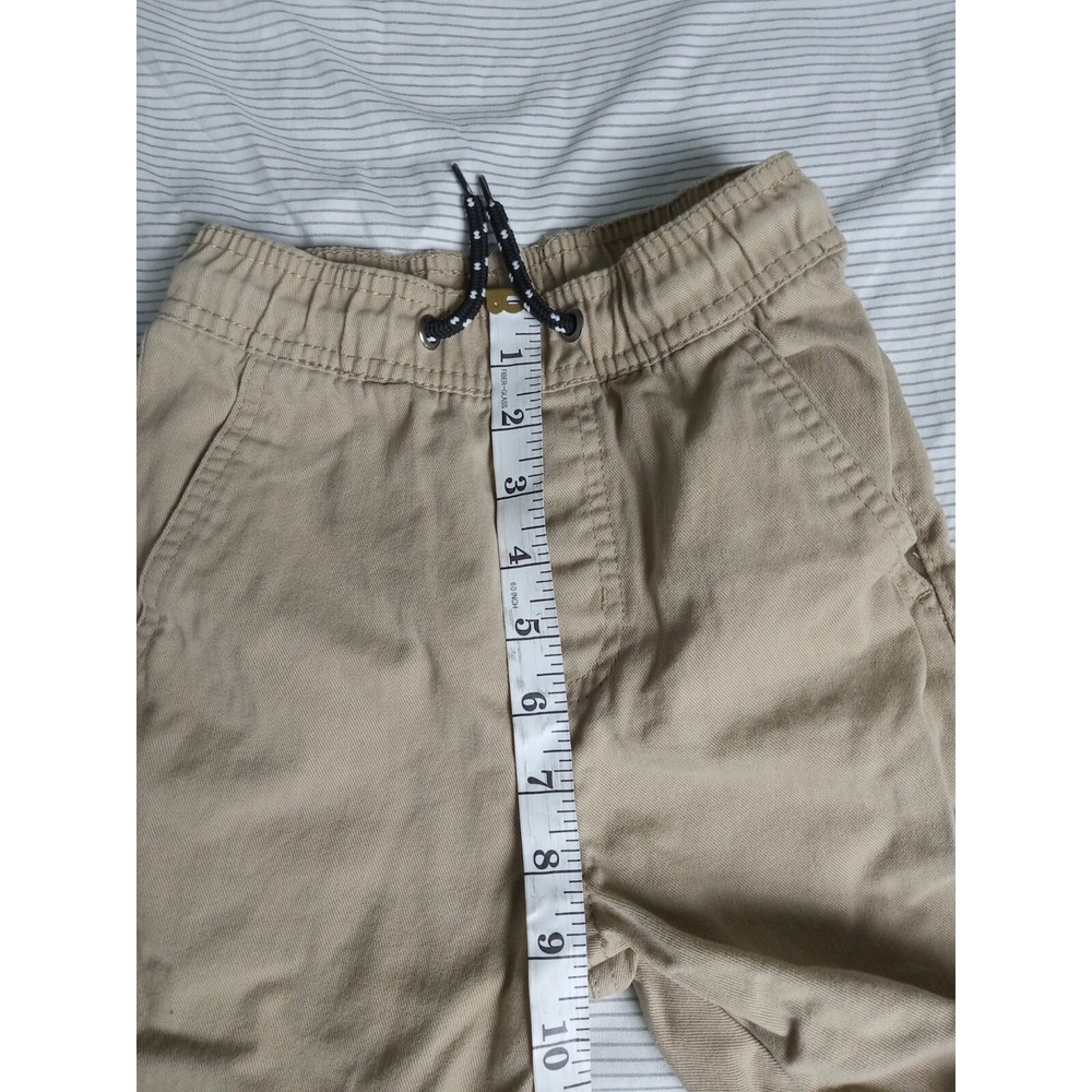 Canyon Club Flat Front Drawstring Shorts Beige Boys Sz 6 - Picture 10 of 12